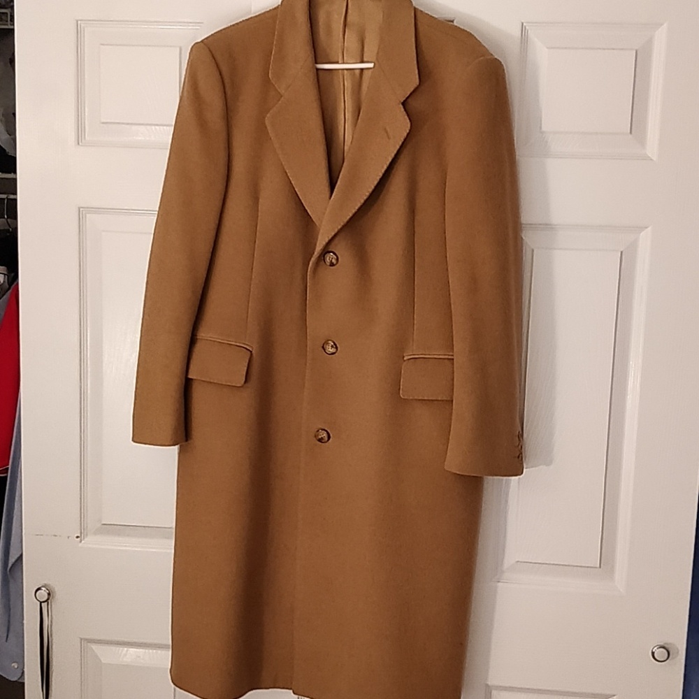 Mens cashmere blend Coat